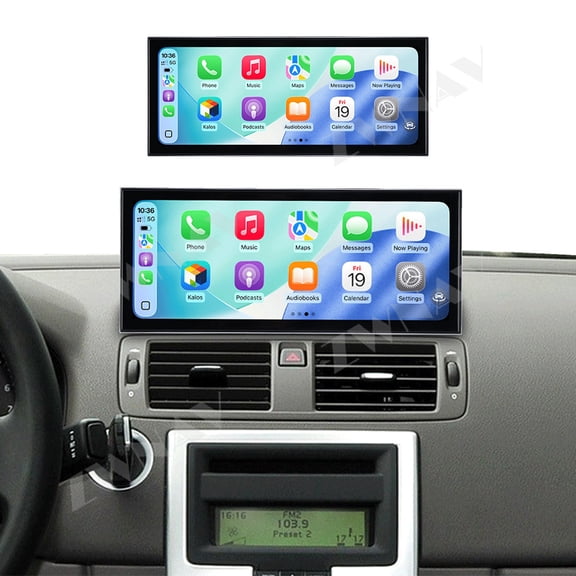ZWNAV 15.8 inch Android 15 Car Radio For Volvo S40 2004-2012 HD Multimedia Video Player Navigation GPS DVD 4G DSP Stereo Bluetooth