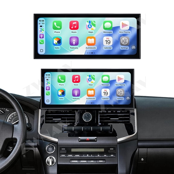 ZWNAV 15.8 inch Android 15 Qualcomm Carplay Car Radio For Toyota Land Cruiser 2007-2015 Car Autoradio Multimedia Player GPS Navigat Head Unit