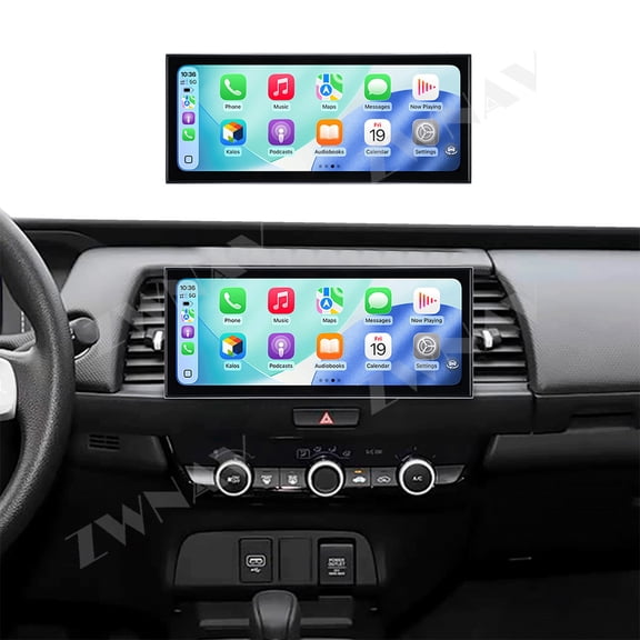 ZWNAV 15.8 inch large screen Android 15 Car Radio For Honda Fit 2019-2025 HD multimedia video player, GPS navigation DSP stereo