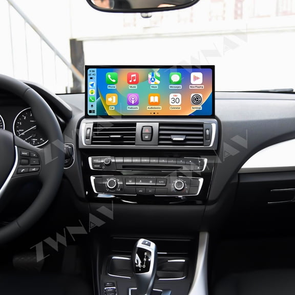 ZWNAV 15.8inch Android 14 Car Radio for BMW 1 Series 2014-2016 Wirless Carplay GPS Navigation Screen Upgrade Multimedia Player Android Auto (NBT Two door version）
