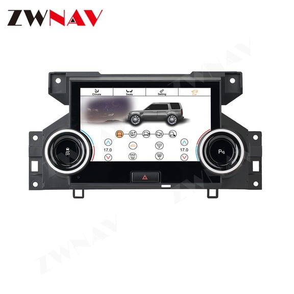 ZWNAV A/C Panel Air Conditioner Climate Control for Land Rover Discovery 4 2010-2016 Touch LCD Screen unit