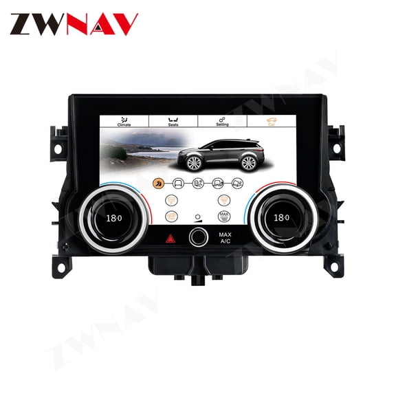 ZWNAV A/C Panel Air Conditioner Climate Control for Land Rover Range Rover Evoque 2013-2017 Touch LCD Screen unit