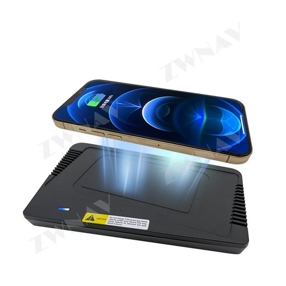 ZWNAV AI car Auto wireless charger for Audi A3 2021-2022 Intelligent Infrared Fast Wireless Charging