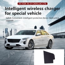 ZWNAV AI car Auto wireless charger for Cadillac CT6 2016-2021 Intelligent Infrared Fast Wireless Charging