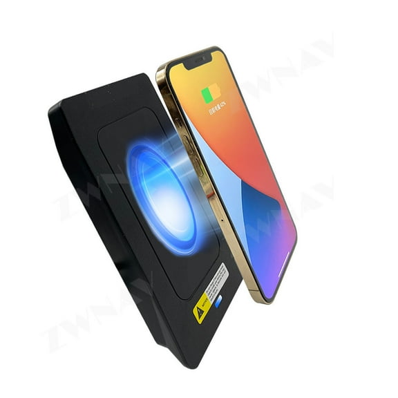 ZWNAV AI car Auto wireless charger for Mercedes-Benz E-Class 2018-2020 Intelligent Infrared Fast Wireless Charging