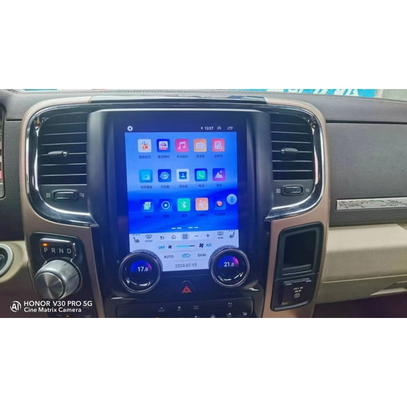 ZWNAV Android Car Radio For Dodge Ram 2013-2018 Tesla Style Multimedia DVD Player Carplay Head Unit Auto Stereo GPS Navigation