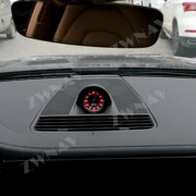 ZWNAV Car Stopwatch For Porsche Panamera Stopwatch Set 2017-2023 Interior Dashboard Center Clock Compass Time Electronic Meter Accessional