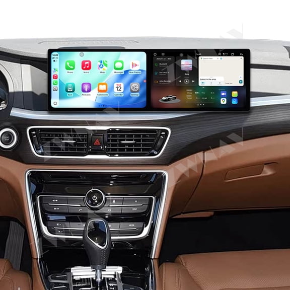 ZWNAV Dual 10.1 inch Screen Car Radio For Geely Borui 2017-2018 Android 15 Multimedia Player GPS Navigation Auto DSP Stereo Host