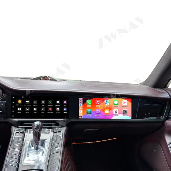 ZWNAV Dual 12.3 inch Car Radio Android 13 For Porsche Panamera 2010-2016 Car GPS Navigation CarPlay HD Touch Screen Head Unit