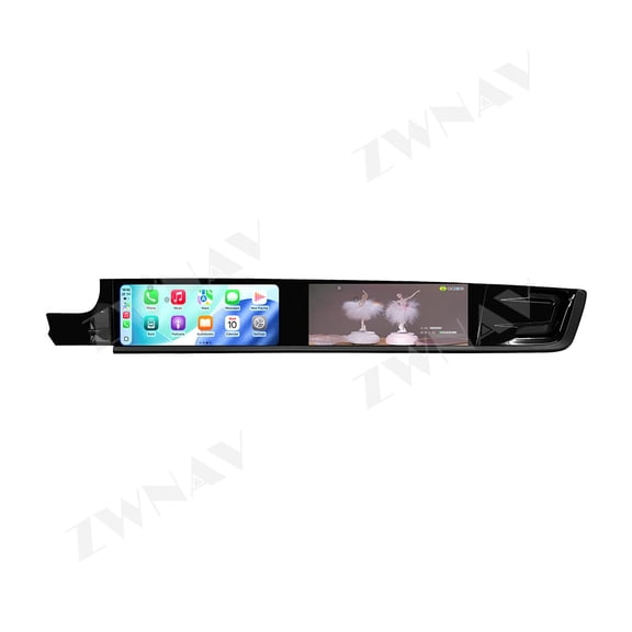ZWNAV Dual 12.3 inch Screen Car Radio For Porsche Panamera 2017-2023 Android GPS Navigation Multimedia Video Player Stereo Receiver Head Unit