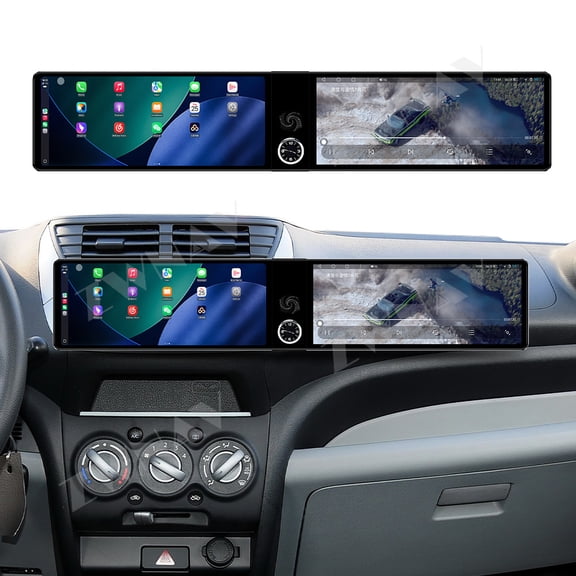 ZWNAV Dual 12.3 inch Screen Car Radio For Suzuki Alto 2009-2016 Android GPS Navigation Multimedia Video Player Stereo Receiver Head Unit