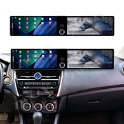 ZWNAV Dual 12.3 inch Touch Screen Android 13 Qualcomm 8 CORE Carplay Car Radio For Mitsubishi ASX 2013-2020 Car GPS Navigation Multimedia