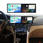 ZWNAV Dual 9.1 inch Screen Car Radio For Hyundai Sonata 2011-2015 Android 15 Multimedia Player GPS Navigation Auto DSP Stereo Host
