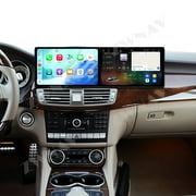 ZWNAV Dual 9.1 inch Screen Car Radio For Mercedes-Benz CLSW218 2012-2015 Android 15 Multimedia Player GPS Navigation Auto DSP Stereo Host