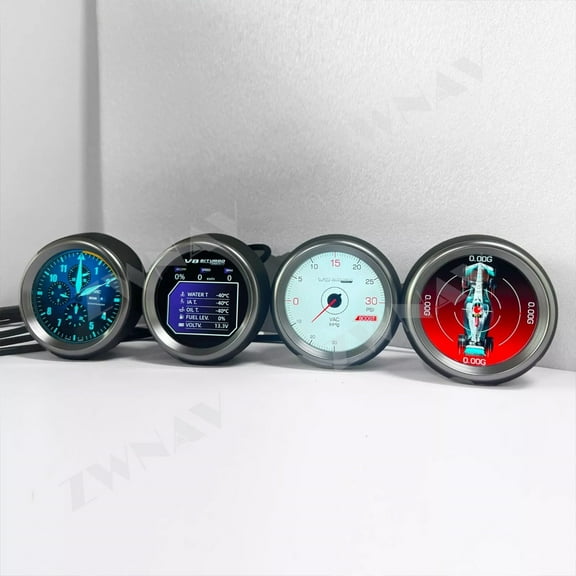 ZWNAV for Mercedes-Benz C253/X253/S205/W205 car LCD digital instrument panel performance meter