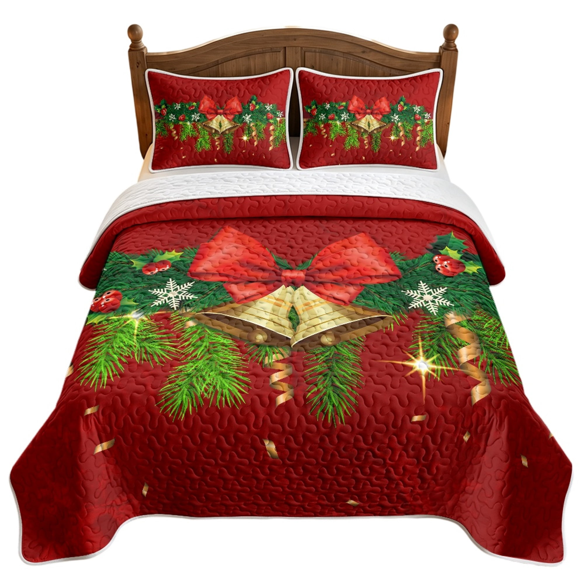 ZWPINITUP Polyester Lightweight Bedding Set for Guest Room Dorms, 3 ...