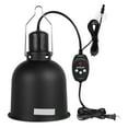 thumbnail image 1 of ZWQ Reptile Light Fixture with Dimming Thermostat,  Deep Dome Lamp Fixture with Temperature Controller for Reptile Heat Lamp Bulb, 1 of 3