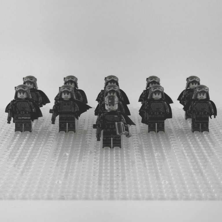 ZWVKLN Star Warriors Mimban Imperial Mudtroopers Minifigures