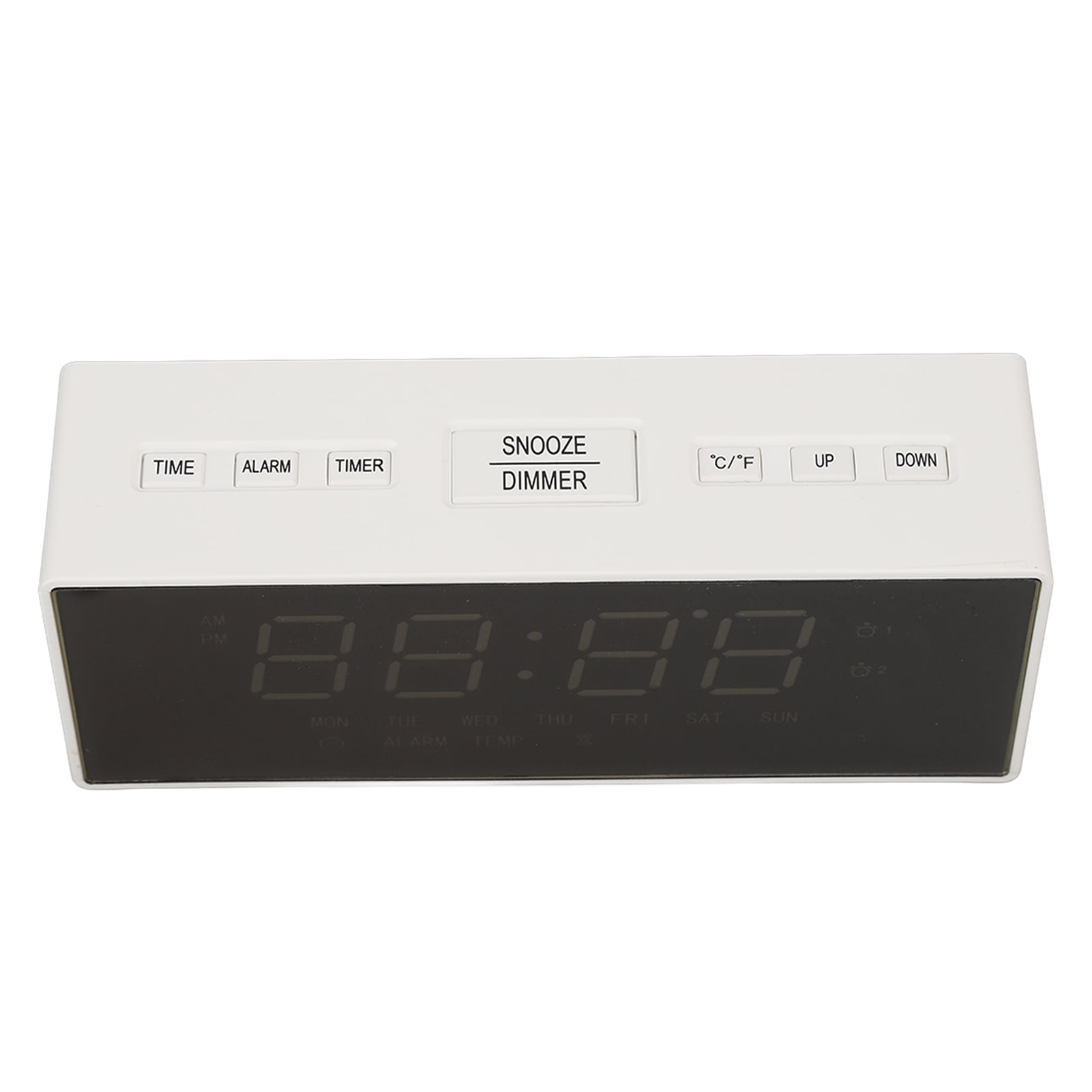 ZX Digital Mirror Alarm Clock Multifunctional LED Mirror