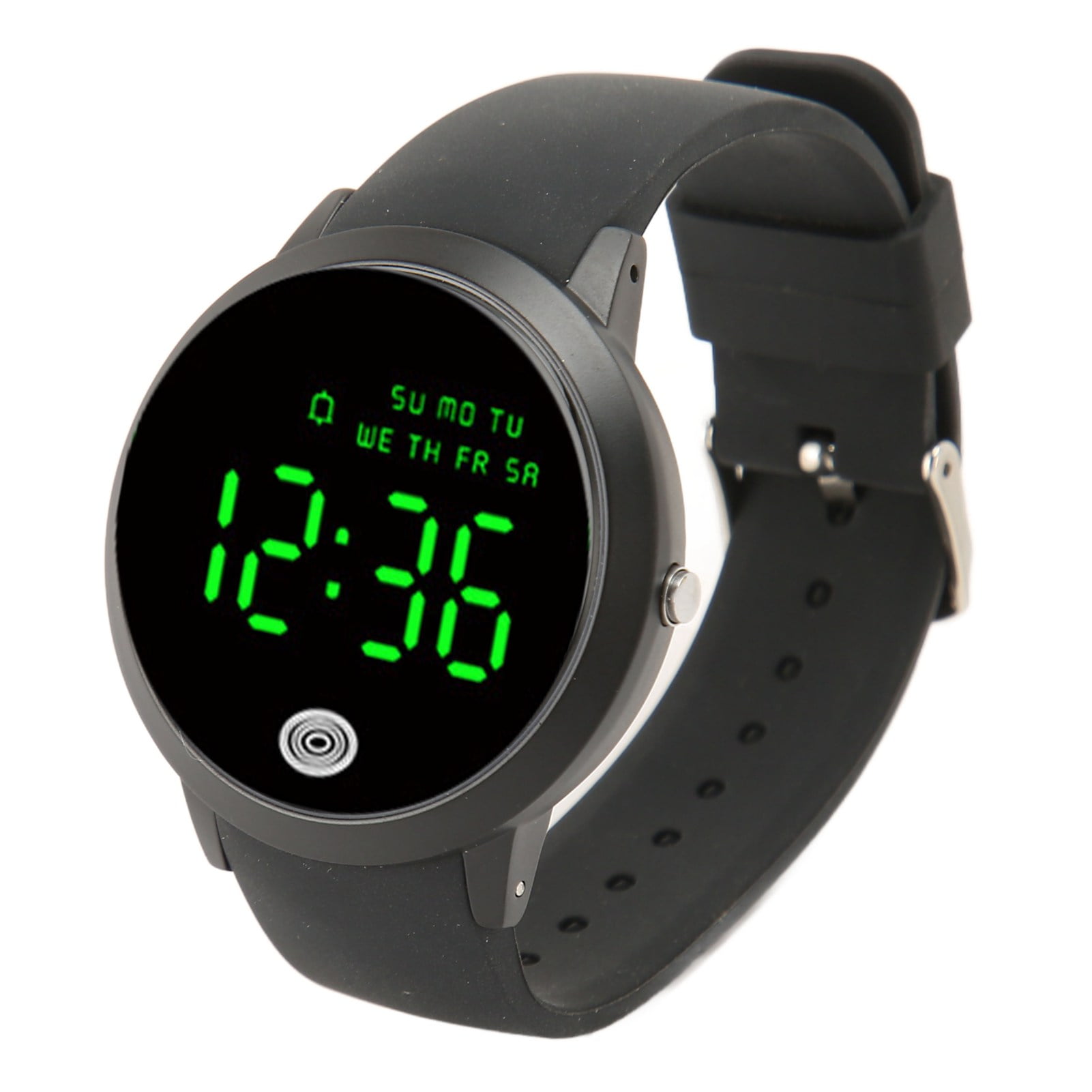パリコレクション ZX Men Backlit Waterproof Screen Color Round Watch Digital 時計