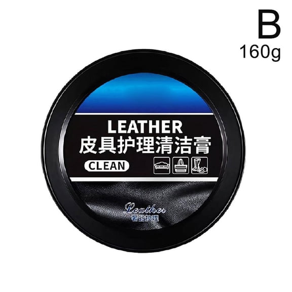 ZXCVWWE 160G Leader Cleaning and Care Cream & Cleaning Paste for Leather Care, Automotive Interior Leather Cleaning Cream, Car Leather Conditioner Oil Paste, Leather Repair Kit for Car, Furniture