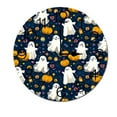 thumbnail image 1 of ZXCXRQFa Round Desk Clocks, Halloween Pumpkin Wall Clock Battery Operated Non Ticking Silent Analog Rustic Farmhouse Round Clock Wood Decor for Home Kitchen Living Room Bathroom, 1 of 7