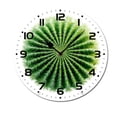 thumbnail image 1 of ZXCXRQFa Summer Cactus Wall Clocks Battery Operated 10 Inch Silent Non-Ticking Quiet Desk Clock Decor for Living Room Home Office School Kitchen, 1 of 7