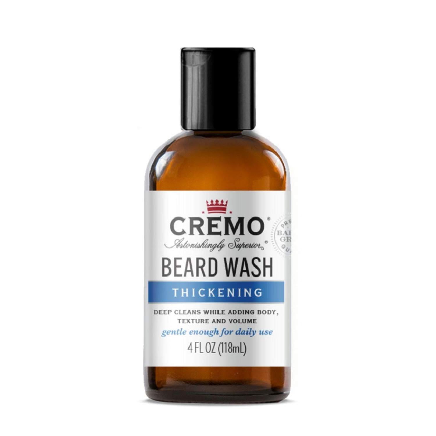 ZXFF Beard Wash Thickening Formula Deep Cleans While Adding Volume, 4 Fl Oz