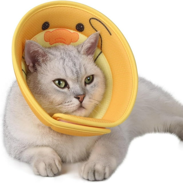 ZXJY Cat Recovery Collar Cone Adjustable Cat Cone Collar Soft Cone for