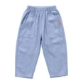thumbnail image 1 of ZXLBBD Boys Summer Jeans Straight Leg Elastic Waist Loose Fit Denim Pants for Toddler Youth Breathable Trousers Fashion Casual Outdoor,Light Blue,Size 5 Y-6 Y, 1 of 6