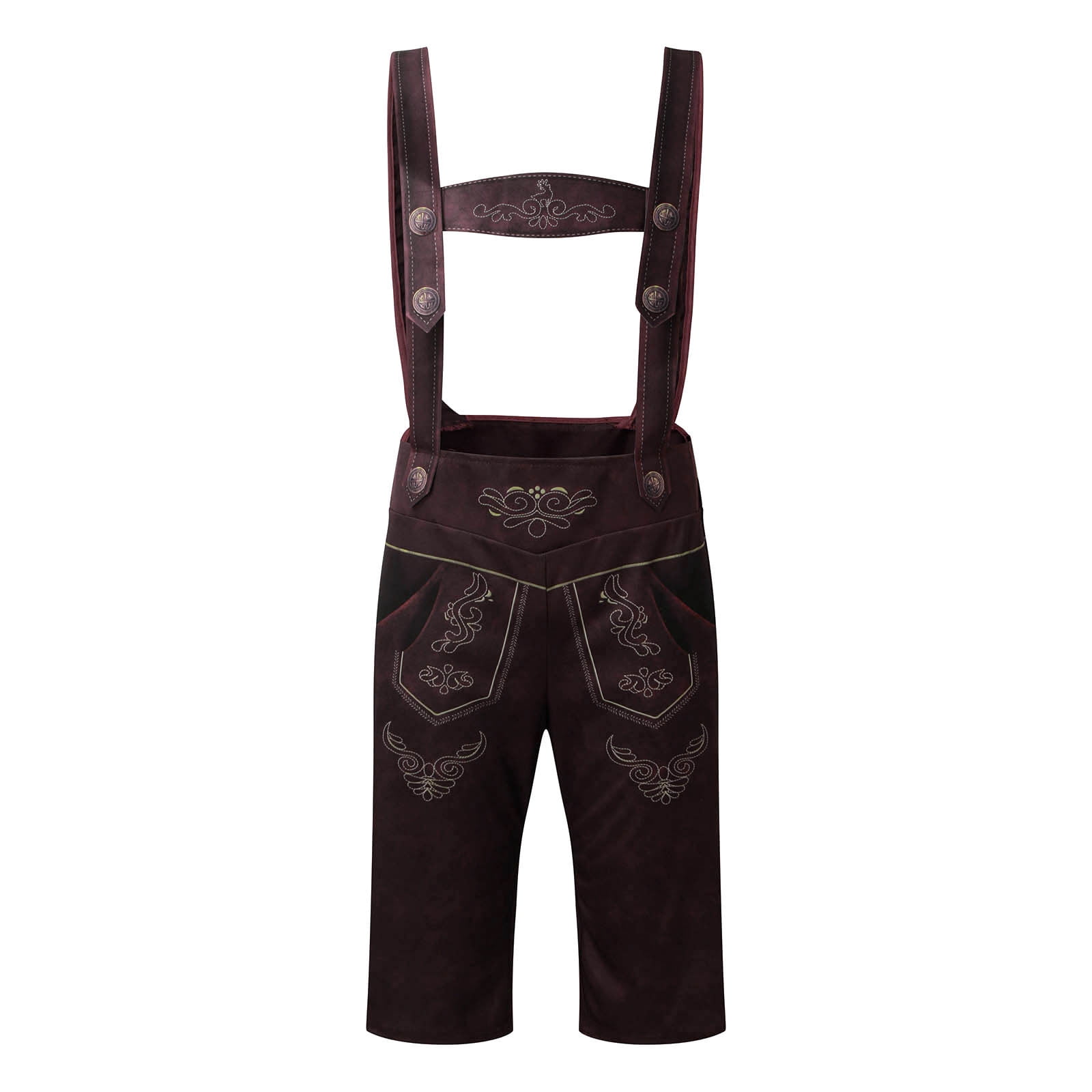ZXLBBD Ethnic Men's Traditional Oktoberfest Pants Suspender