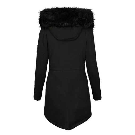 ZXLBBD Fashion Solid Color Women's Plus Size Velvet Thicken Fall Winter Slim Coat Jacket Casual Outdoor Relaxed Fit Daily Wear