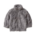 thumbnail image 1 of ZXLBBD Girls Jackets Letter Print Stand Collar Winter Spring Fall Coat for Toddler Baby Casual Relaxed Fit Soft Cozy Outdoor Daily Wear Size 3 Y-4 Y, 1 of 7