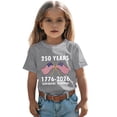 thumbnail image 1 of ZXLBBD Girls T Shirts Kids Patriotic Graphic Tee 4th of July Short Sleeve Casual T Shirt for Youth Comfortable Summer Clothes, 1 of 6