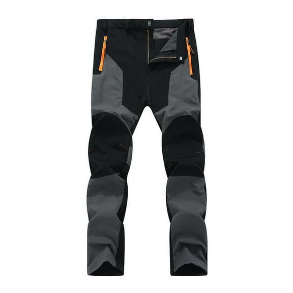 ZXLBBD Men's Pants Fall Winter Snow Suit Fashion Work Clothes Slim Straight Leg Pants Casual Outdoor Comfort Daily Wear