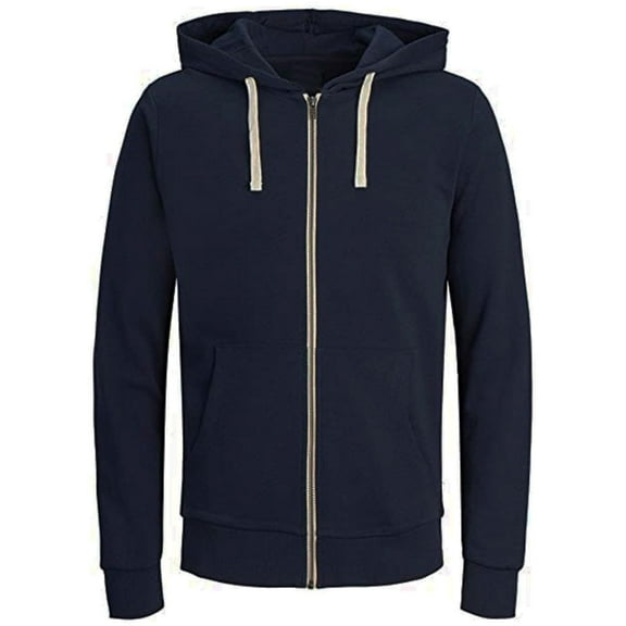 ZXLBBD Men's Solid Color Stitching Drawstring Hooded Slim Fashion Jacket Coat Outwear Casual Outdoor Cozy Daily Wear