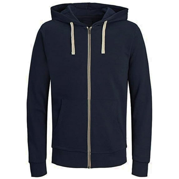 ZXLBBD Men's Solid Color Stitching Drawstring Hooded Slim Fashion Jacket Coat Outwear Casual Outdoor Loose Fit Daily Wear