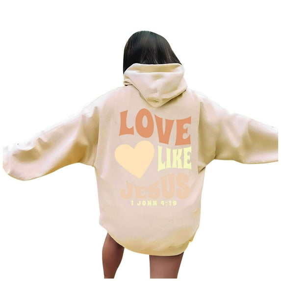 ZXLBBD Sweatshirts for Women Long Sleeve Graphic Printed Shirts Hooded Sweatshirts Pullover Tops Casual Outdoor Versatile Daily Wear