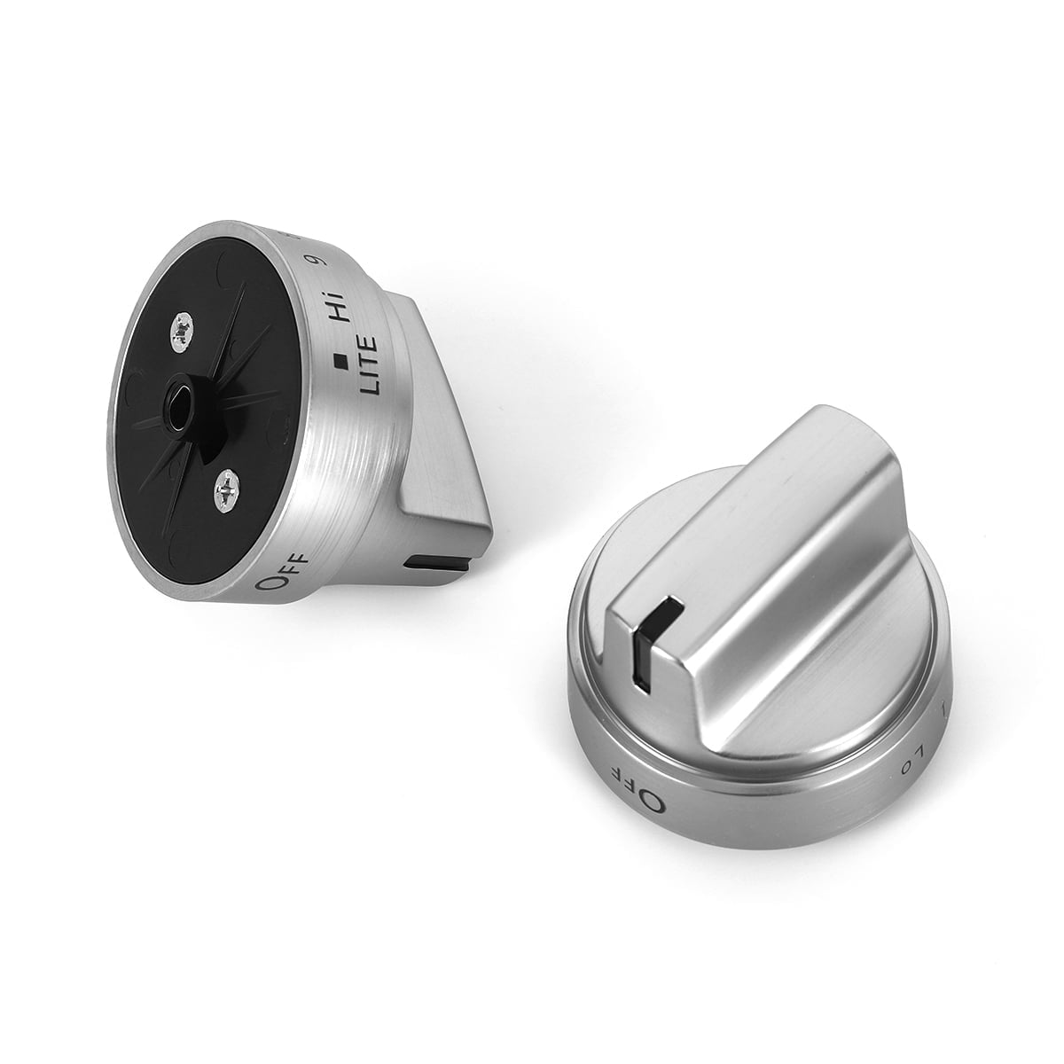 ZXMT 2Pcs Burner Oven Control Gas Stove Knob Replacement Fit for