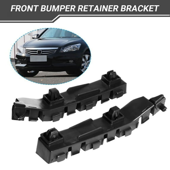 ZXMT 2Pcs Front Bumper Retainer Bracket Supports Fit for 2008-2012 Honda Accord Sedan
