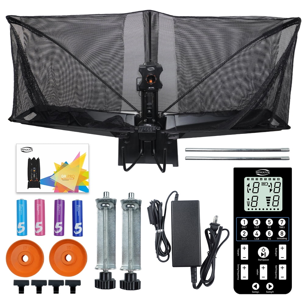 ZXMT Automatic Ping Pong Robot Portable Table Tennis Training Machine