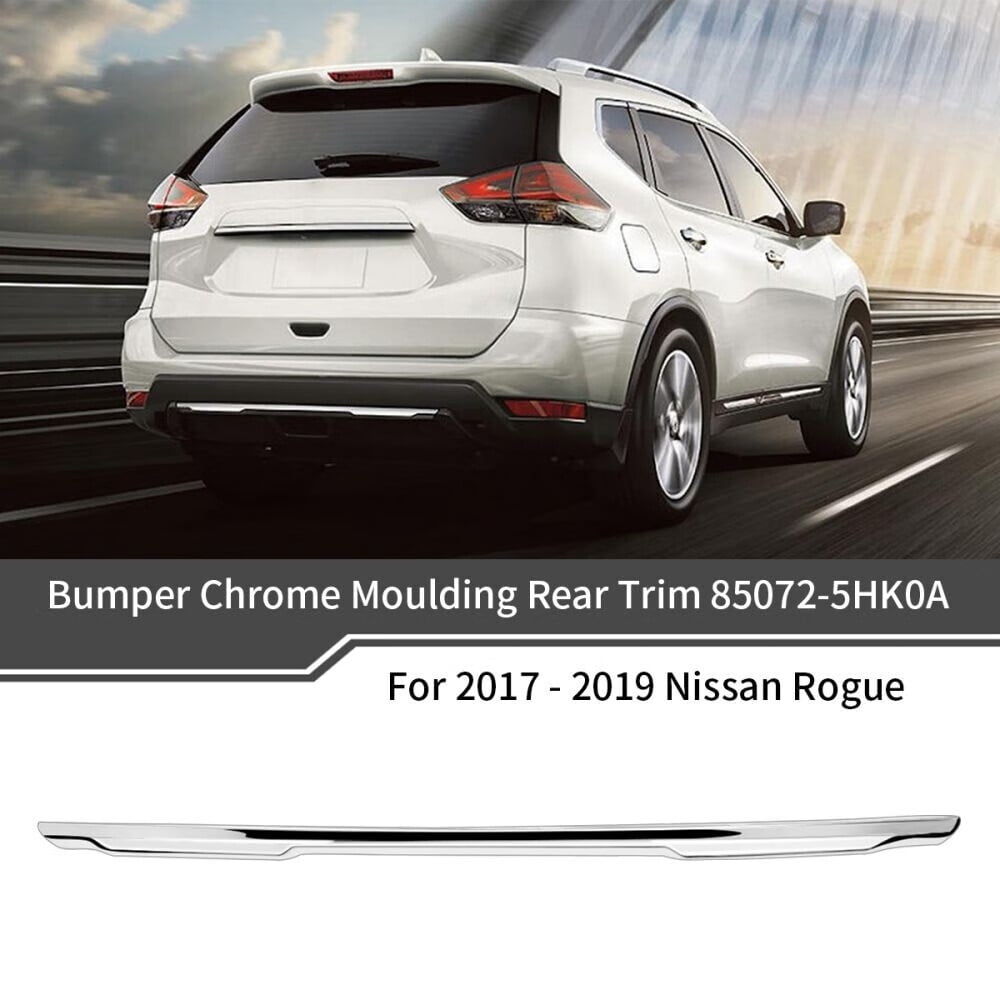 2017-2019 Rogue Parts Rear Bumper Chrome Trim For Nissan Rogue