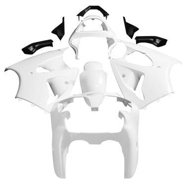Unpainted Motorcycle Bodywork Fairing Kit Fit for Kawasaki Ninja ZX6R 2000-2002 & ZZR600 2005-2008