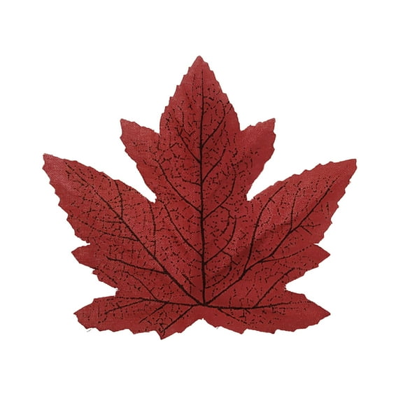 ZXNWN 50PCS Artificial Maple Leaves Autumn Leaves, Fall Leave Mixed Autumn Colored Leaves for Weddings Autumn Parties Art Scrapbooking Decorations