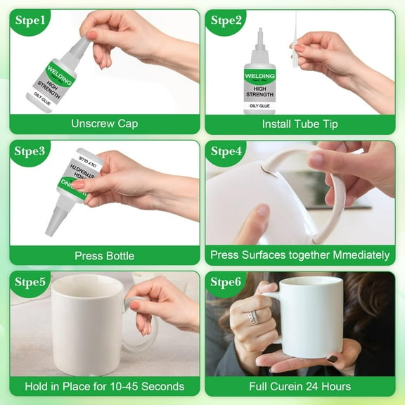 ZXNWN Adhesive mucilage Welding High Strength Oily Glue 2025 Upgrade Glue Multipurpose Glues for Household Use Industrial Glues for Repair50ml