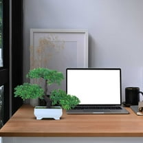 ZXNWN Big Clearance Artificial Tree Bonsai Realistic Plastic Tree for office Desk Decor Bonsai With Natural Appearance and Texture Perfect for Home and Workplace
