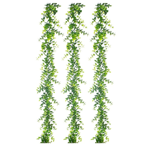 ZXNWN Flowers Artificial Clearance 1Packs Garlands Greenery Garlands Fake Vines total 5.91ft Faux Hanging Plants for Wedding Table Arch Wall Party Home Bedroom Decor