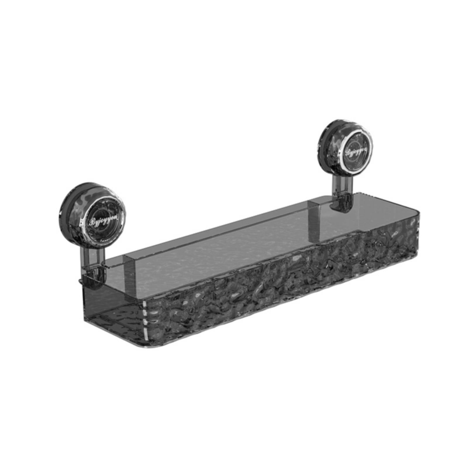 ZXNWN Home Textile Storage Vacuum Suction Cup Storage Rack Bathroom ...