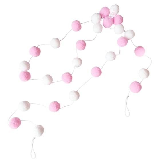 ZXNWN Household pendant Clearance Decorative Home Soft Decoration Photo Taking Children's Room Girl's Room Decoration Makaron Hair Ball String Pendant