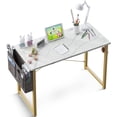 thumbnail image 1 of ZXNYH 63 inch Super Large Computer Writing Desk Gaming Sturdy Home Office Desk, Work Desk with A Storage Bag and Headphone Hook, Vintage, 1 of 7
